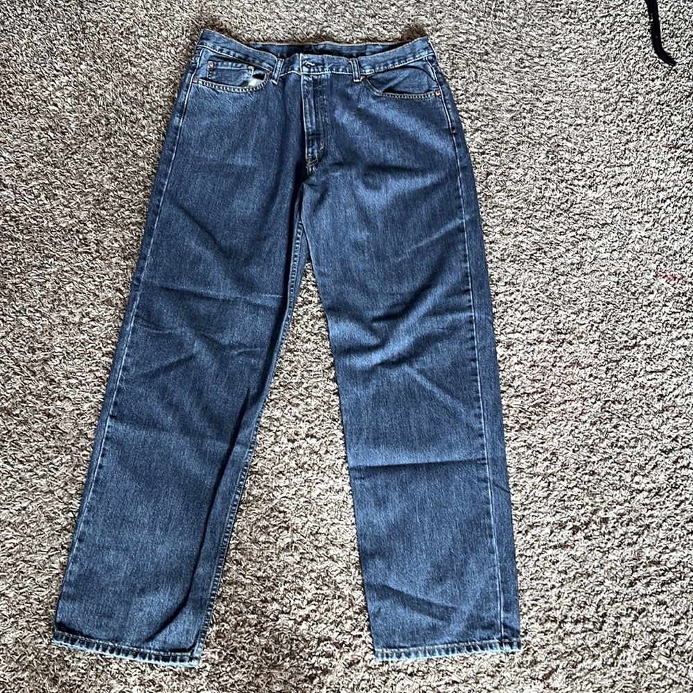 Levi Denim Jeans Waist 40 Inseam 34